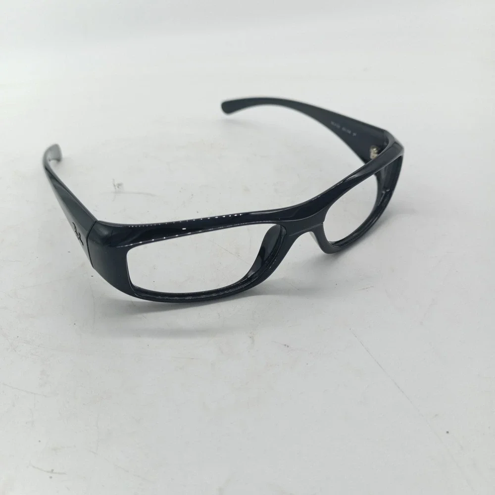 Authentic Ray-Ban RB4103 601/58 Black Sleek Wrap Sunglasses Frames Only Italy 95